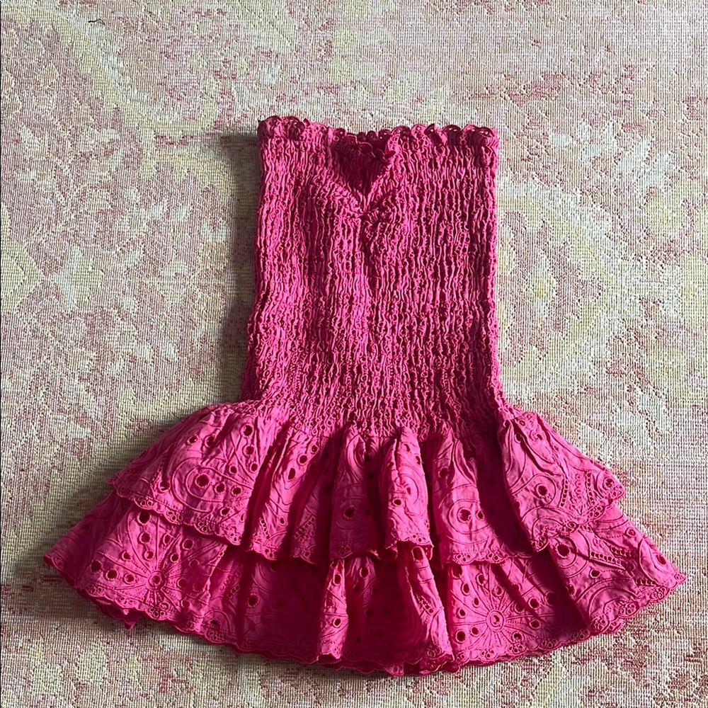 Amazon Pink Mini Dress